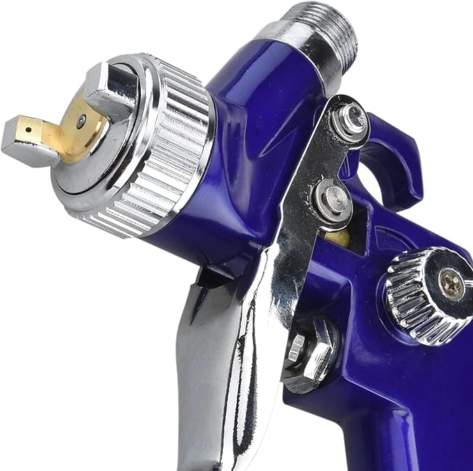 NEIKO 31207A HVLP Mini Gravity Feed Air Spray Paint Gun | 1.0 mm Nozzle Size | 125 cc