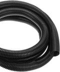 DMiotech 10ft Wire Loom Split Tubing 1 1/4 Inch(31.8 Mm) ID, Cord Protectors from Pet Flexible Conduit Cable Management for Office, Home, Garden, Black
