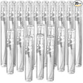 Teenitor 20Pcs Mini Spray Bottles, 10ml 5ml Perfume Atomizer Fine Mist, Plastic Perfume Bottles Empty, Clear Perfume Travel Refillable Spray Bottle