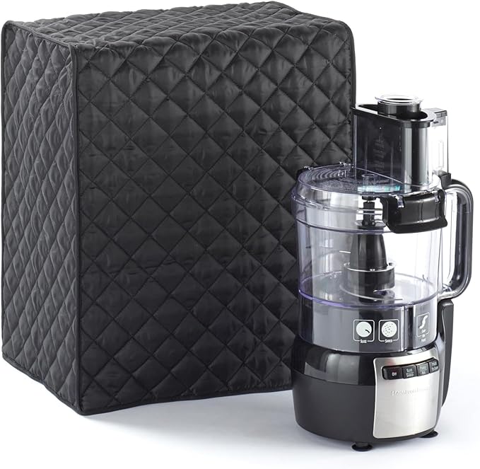 Covermates Keepsakes - Blender Cover - Dust Protection - Stain Resistant - Washable - Appliance Cover, Black