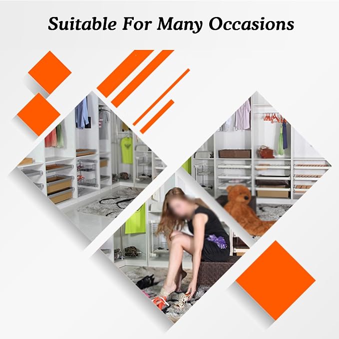 Pull Out Hanging Drawer,Rattan Under Shelf Storage Basket,Sliding Stackable Storage Bins,Adjustable Width 864-924mm,for Kitchen Bathroom Cabinets(Color1)