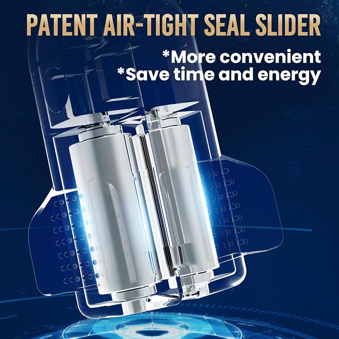 TAILI Plastic Heavy Rolling Slide Clip Seal Grip Air Tight Accessories for Vacuum Storage Space Saver Bags