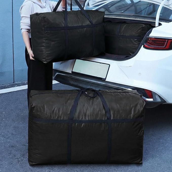 Extra-large Tarp Storage Bag (Black, 21Gal/80L)