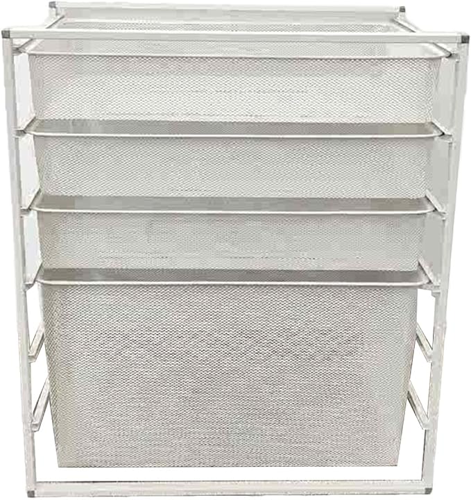 Compact Hanging Pullout Drawer Basket,Pull Out Drawer Organizer Containers Storage Bin,for Home Office Bedroom Laundry Room(Style4)