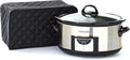 Covermates Keepsakes Slow Cooker Cover – Quilted Electric Appliance Protector for Kitchen Counter Storage – Dust & Stain Resistant – Washable Slip-On Design, Black