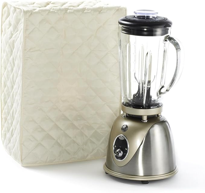 Covermates Keepsakes - Blender Cover - Dust Protection - Stain Resistant - Washable - Appliance Cover, Cream
