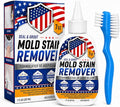 Mold Stain Cleaner Gel 7oz, Powerful Thick Stain Remover with Brush Applicator for Tile Lines, Sink Edges, Shower, Washing Machine Gasket, Rubber Loader Seal, Bathroom Grout, for Hard to Reach Stain