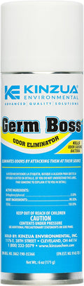 Germ Boss Strong Odor Eliminator, Fast-Acting Cleaning & Deodorizing Fogger, Mold Bomb Fogger for Smell Control with Fresh Scent, Covers Up to 1,000 cu ft, 6 oz