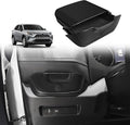 Muslogy Console Storage Drawer Compatible with Toyota RAV4 2019-2024 2025 Accessories Driver Side Drawer Box Console Organizer Insert Storage Cubby With Anti-Slip Mat(One-Touch Self-Locking Mechanism)