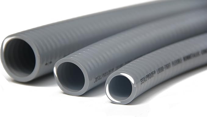 Sealproof Flexible Non-Metallic Liquid-Tight Electrical Conduit Type B, UL Listed (3/4 inch x 50 FT)