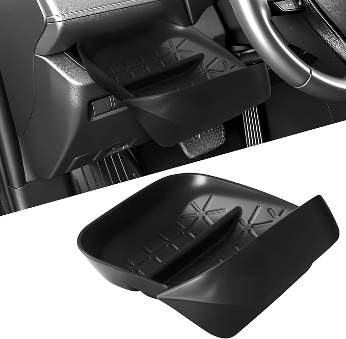 Driver's Drawer Box, Driver Side Drawer Organizer Storage compatible with Toyota RAV4 2019-2025, Center Console Interior Insert Organizer Tray for Toyota RAV4 Accessories