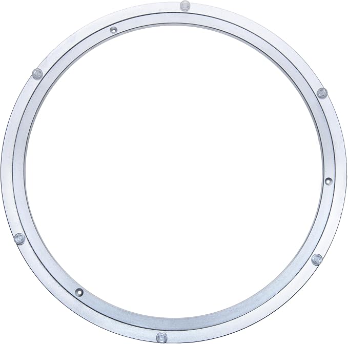 Aluminum Heavy Duty Lazy Susan Rotating Turntable Bearing Swivel Plate Hardware for Dining-Table (20 inch)