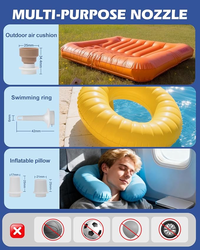 Fantictas Vacuum Seal Bags for Clothing with Rechargeable Air Pump, 12 Pack | Portable Space Saver Bags, Compression Bags for Clothing, Bedding, Seasonal Storage & Packing Bags for Moving, Small