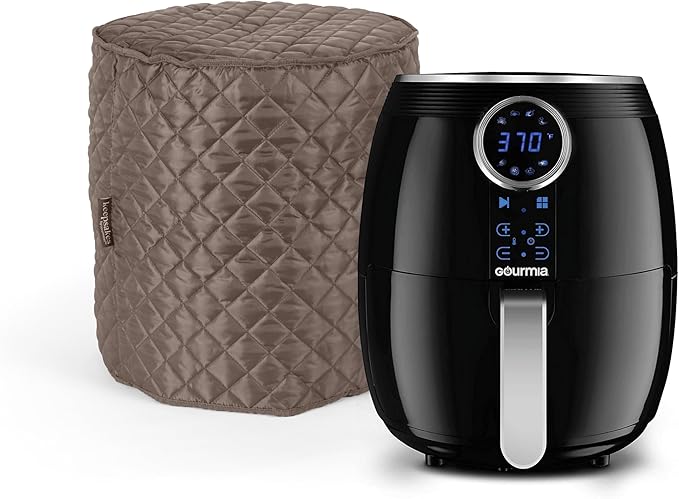 Covermates Keepsakes - Air Fryer/Deep Fryer Cover - Dust Protection - Stain Resistant - Washable - Appliance Cover, Bronze