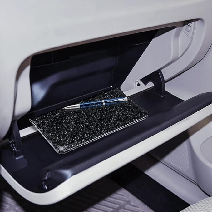 CoBak Car Registration and Insurance Holder | Vehicle Glove Box Organizer, Auto Truck Compartment Document Case with Magnetic Closure for Insurance & Driver License