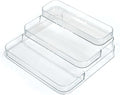 GREATLINK 3-Tier Acrylic Spice Rack Organizer for Cabinet and Kitchen – Cabinet & Countertop Storage for Spices, Seasonings, Pantry, Perfume & Medicine (1 Pack)