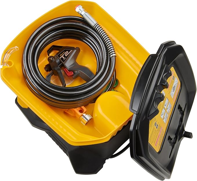 Wagner Spraytech 2467899 Control Pro 130 Power Tank Paint Sprayer Kit, High Efficiency Airless with Low Overspray, Including 515 & 311 Tips for Large Projects