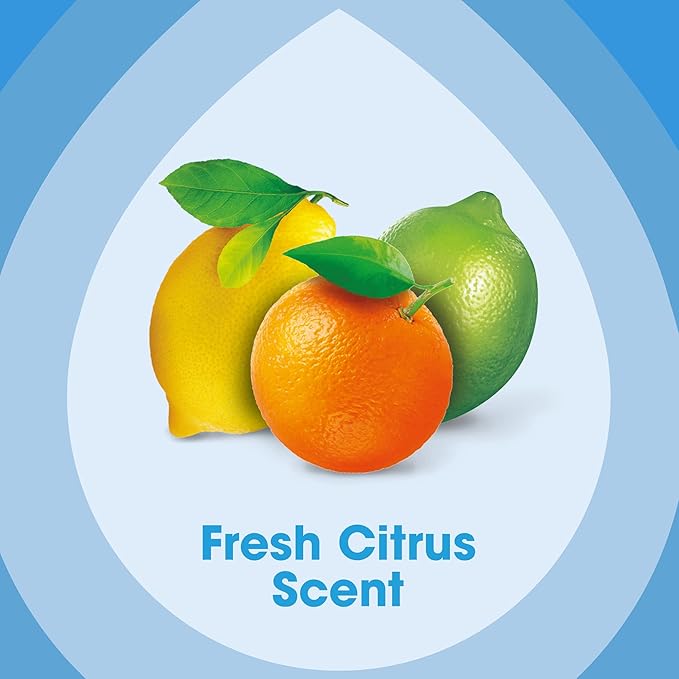 Pledge Multisurface Cleaning Wipes, pH Balanced, Fresh Citrus, 25 Count (Pack of 4, 100 Total Wipes)