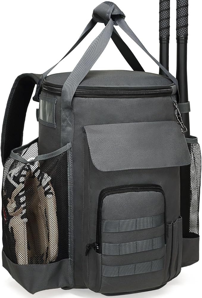 Baseball Bucket Bag, Softball Coaches Bags Fit 6 Gallon Buket, Baseball Coaching Accessories with Multiple Pockets