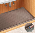 Winisok Silicone Under Sink Mat 34" x 19", kitchen Essentials and Gadgets, Shelf liner and Cabinet Protector, Home Organizers and Storage, Waterproof Bathroom Tray