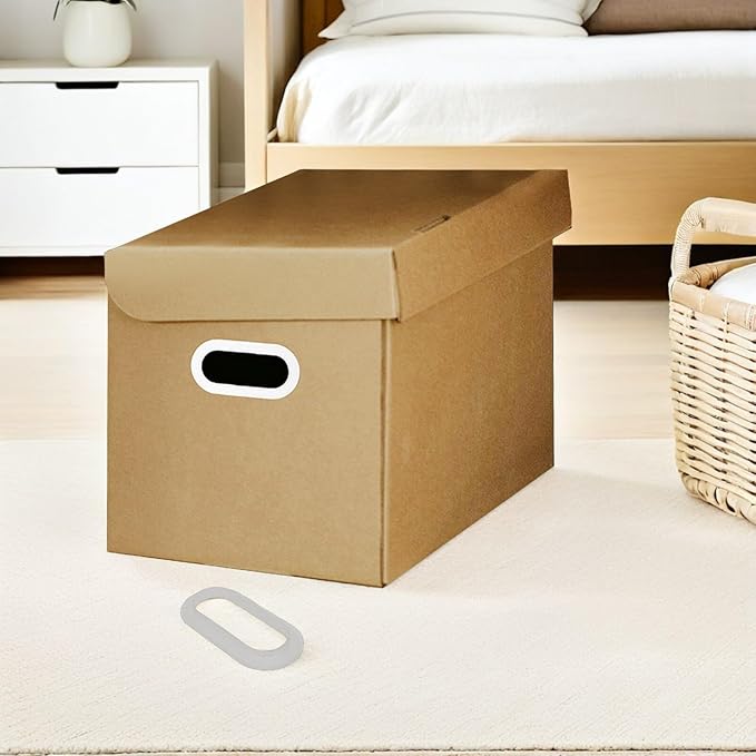 COHEALI 10pcs Plastic Box Handles for Cardboard Moving Boxes Heavy-duty Load Bearing Straps for Storage and Moving Carry Handles for Medium Storage