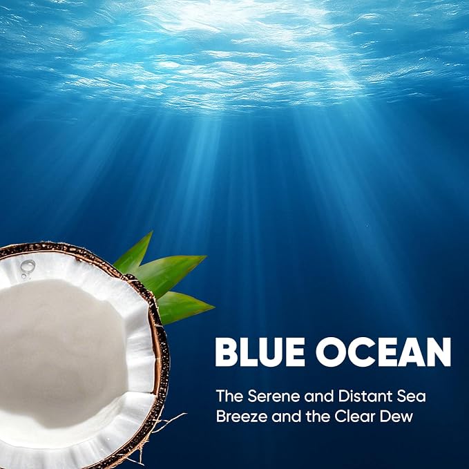 Aromative Toilet Brush Refills, Double-Layer Cleaning Pads Added, Compatible with Most Toilet Brushes，Lemon, Blue Ocean, Lavender（Patented）