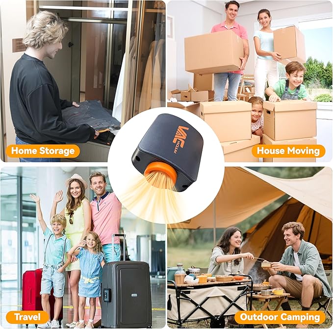 Travel Vacuum Bags for Clothing with Rechargeable Cordless Pump,Vacuum Storage Bags,18 Pack Vacuum Bags,Compression Packing for Clothes,Pillows,Comforters & Travel