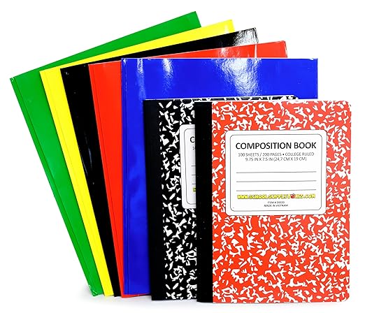 School Supply Boxes | Ultimate High School & College Bundle (1 Box) | Back to School Essentials Kit for Students & Teachers | Includes 1" Binders, College-Ruled Notebooks, Mechanical Pencils, & More