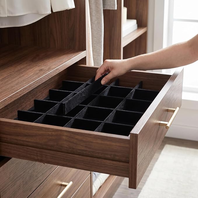VOSAREA 1 Set Jewelry Tray Organizer Divider Jewelry Display Storage Tray Dividers for Organizing Boxes And Showcases