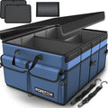 FORTEM Trunk Organizer For SUV Car Trunk Organizer, Foldable Storage, Car Accessories for Women Men, Collapsible Bag, 600D Oxford, Non Slip Bottom, Straps, Soft Cover (50L)
