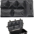 LAFENLIN UPGRADED Lid Organizer for Pelican 1606 Case, 6 Thick Mesh Pockets Storage Organizer, Fits Camera Cases, Diving Dry Boxes, Hard Cases & Toolboxes, Includes Screws & Hook and Loop, Durable