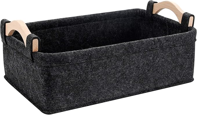 Collapsible Storage Baskets Bins Fabric Storage Basket Cube Organizer for Small Toys Keys Make Up Hair Cosmetic Drawer Home Decor Storage Basket Medium