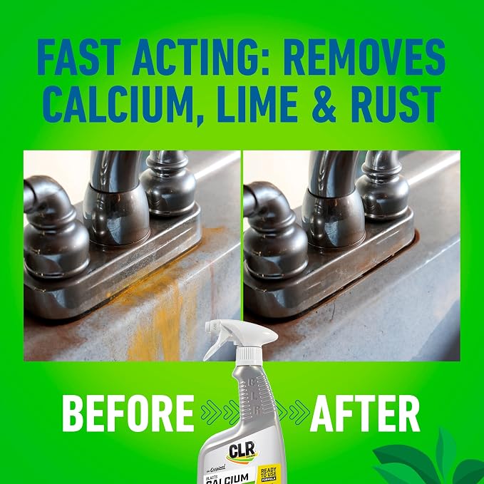 CLR Brands Lime & Rust Remover, 22 oz. Spray Bottle