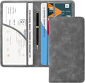 CoBak Car Registration and Insurance Holder | Vehicle Glove Box Organizer, Auto Truck Compartment Document Case with Magnetic Closure for Insurance & Driver License