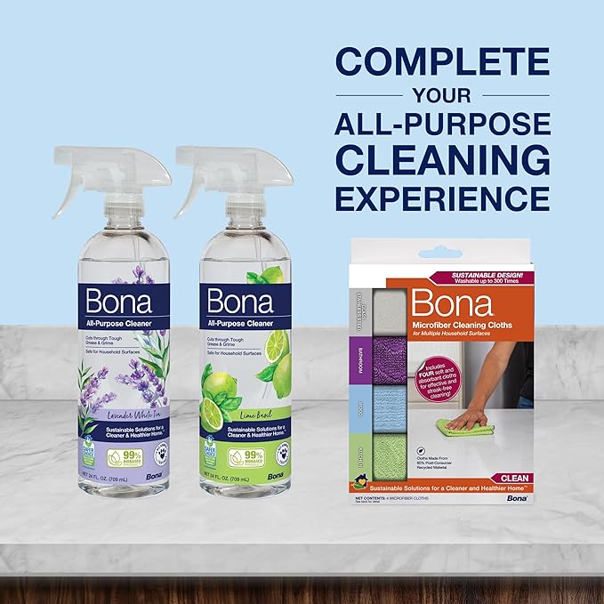 Bona® Microfiber Cleaning Cloths Multipack