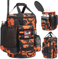 Baseball Bucket Bag, Softball Coaches Bags Fit 6 Gallon Buket | Baseball Coaching Accessories Organizer with Anti-Slip Bottom & Multiple Pockets for Bat, Gloves, Scoreboards