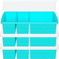 3 Pack - Silicone Freezer Trays with Lid, 1-Cup & 2 Cup Freezer Molds, Silicone Food Storage Containers for Meal Prep, Freezing Soup Sauce, Broth Leftovers
