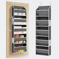 ULG 1 Pack Over Door Organizer Hanging Storage Dark Gray