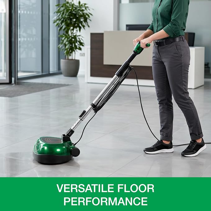 Bissell Commercial BigGreen BGFS650 Hercules Scrub and Clean Floor Machine, Green