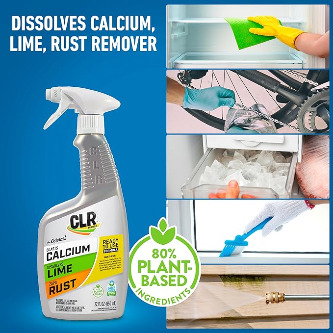 CLR Brands Lime & Rust Remover, 22 oz. Spray Bottle