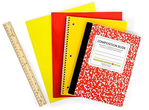 Back to School Supply Box (Pallet - 180 Boxes) - Grades K-5 Back to School Supplies - 32 Piece Kit Includes Markers, Crayons, Pencils, Scissors, Folders, Glue Sticks, Notebook, and Composition Book