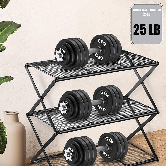 Shoe Rack for Entryway 4 Tier Foldable Shoe Rack Without Assembly Collapsible Metal Shoe Organizer Folding Shoe Storage Rack for Door, Living Room, Black