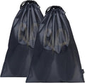 Gloppie Shoe Bags for Travel, (2-Pack) Shoe Storage Bag with Drawstring, Packing Organizer for Sneakers, Gym, Luggage, Closet, Weekender Overnight Travel Essentials