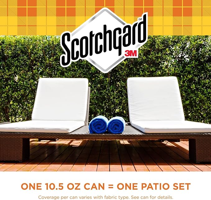 Scotchgard Sun and Water Shield, Repels Water, 10.5 Fluid Ounces (2 Cans)