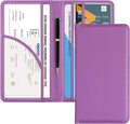 CoBak Car Registration and Insurance Holder | Vehicle Glove Box Organizer, Auto Truck Compartment Document Case with Magnetic Closure for Insurance & Driver License