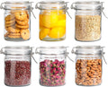 ComSaf 25 oz Glass Jars with Airtight Lids 6 Pack Pantry Coffee Canisters | Meal prep salads, Overnight oats, Preserving canning, Sourdough pickling, Pantry organization, Pickling fermenting, Snacks