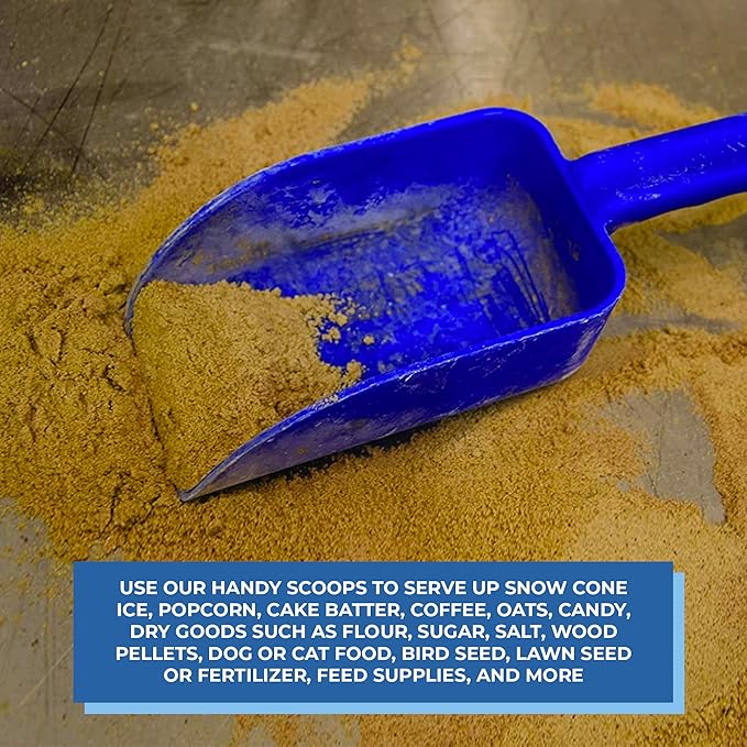 Vikan Remco 63001 Color-Coded Plastic Hand Scoop - BPA-Free Food-Safe Kitchen Utensils, Restaurant and Food Service Supplies, 16 oz, Pink