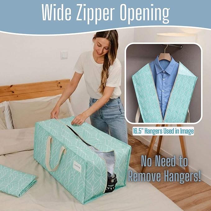 VENO 2 Pack Heavy Duty Moving Bags with Backpack Straps, Zippers & Handles, Extra Large Packing Bags for College Dorm Essentials, Moving Supplies Alternative to Cardboard Moving Boxes