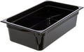 Carlisle FoodService Products 10402B03 High-Heat Full-Size Food Pan, 19.4 qt. Capacity, 20-3/4 x 12-3/4 x 6", Black (Case of 6)