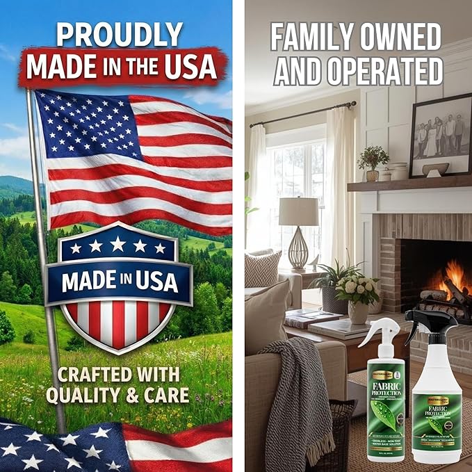 MASTERGUARD Fabric Protection Spray – Ultimate Weather & Guest Protection for Furniture & Shoes Against Spills, Stains & Pet Accidents – Premium Quality, Made in USA